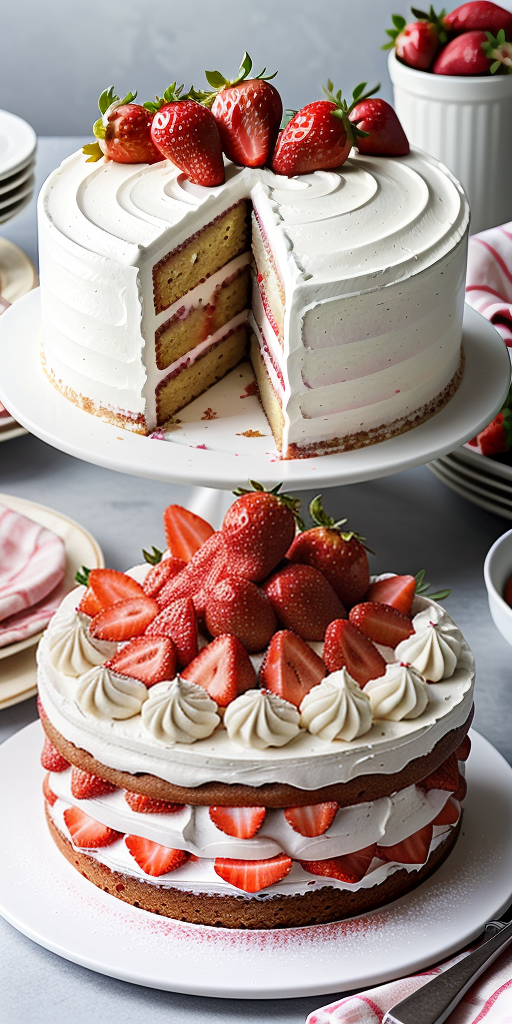 how to make strawberry filling for cake