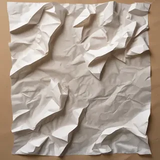 crumpled paper overlay