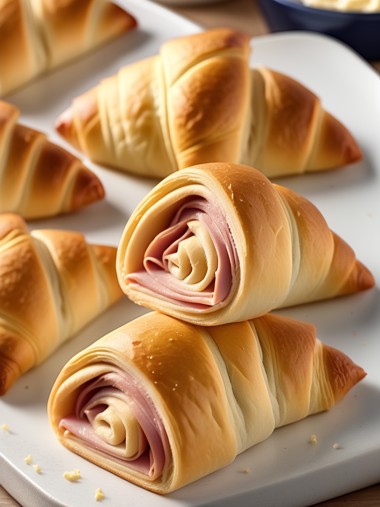 crescent rolls ham and cheese
