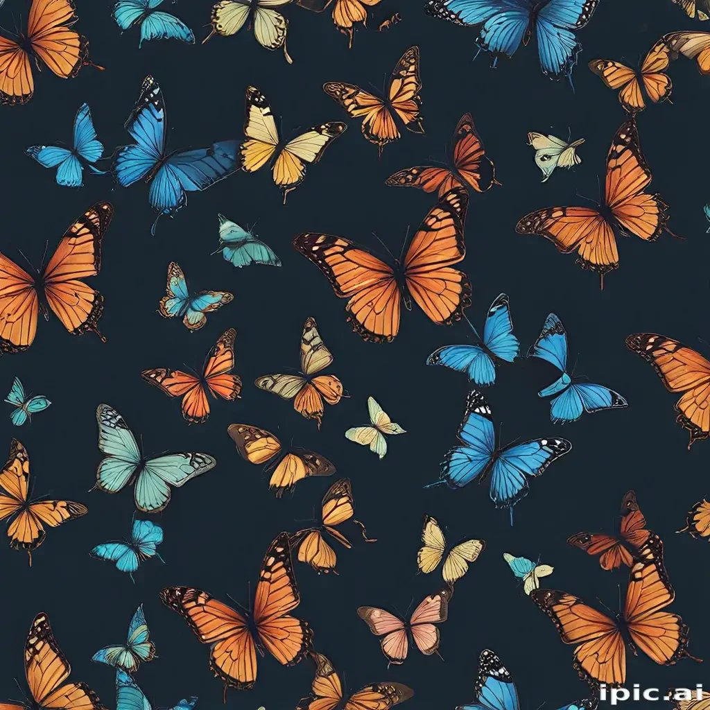 butterfly backround