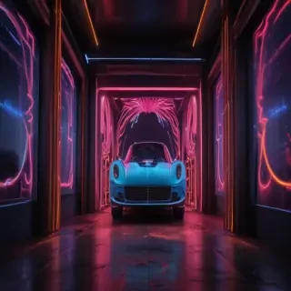 background neon colors