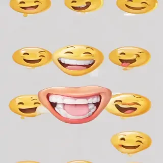 laugh emoji transparent background