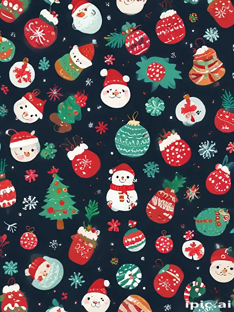 cute christmas phone backgrounds