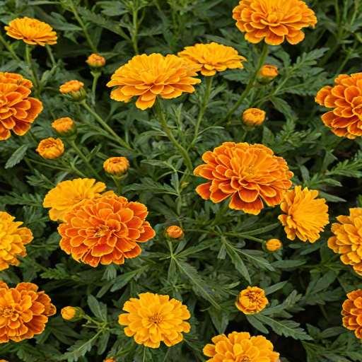 marigolds transparent