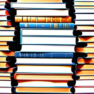 books stacked png