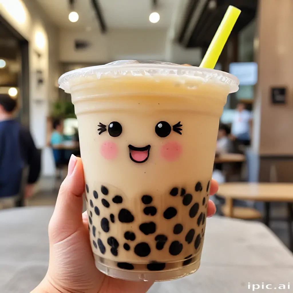 boba tea cute