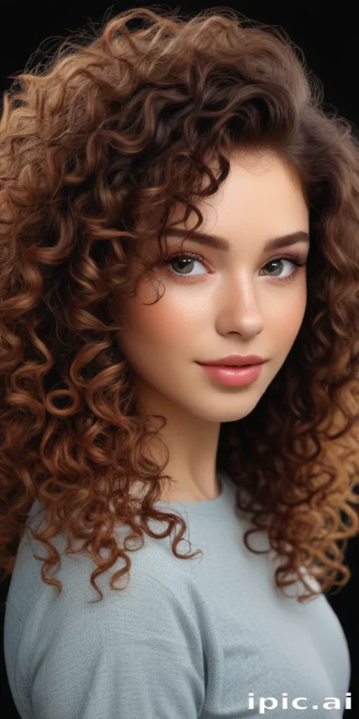 curly hair png