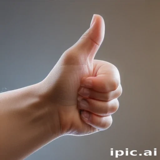 transparent thumbs up