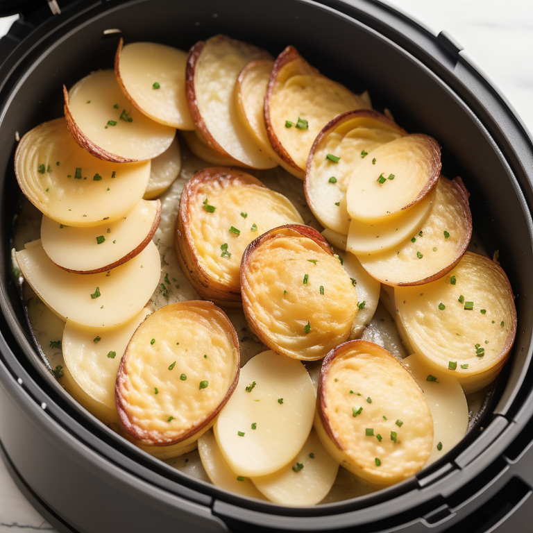 scalloped potatoes in air fryer