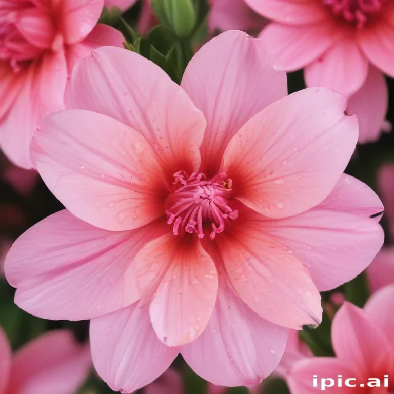 pink flower background