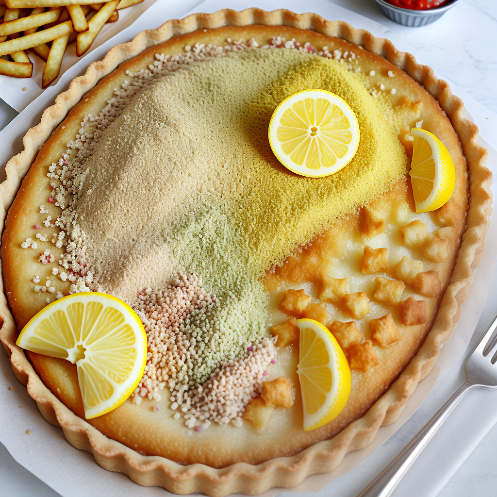 tart sprinkle for fish and chips