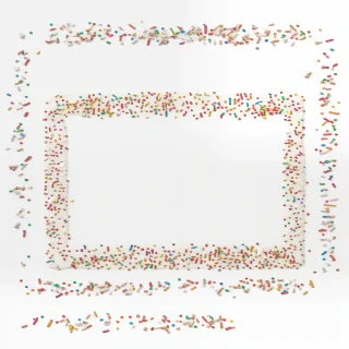 sprinkles border