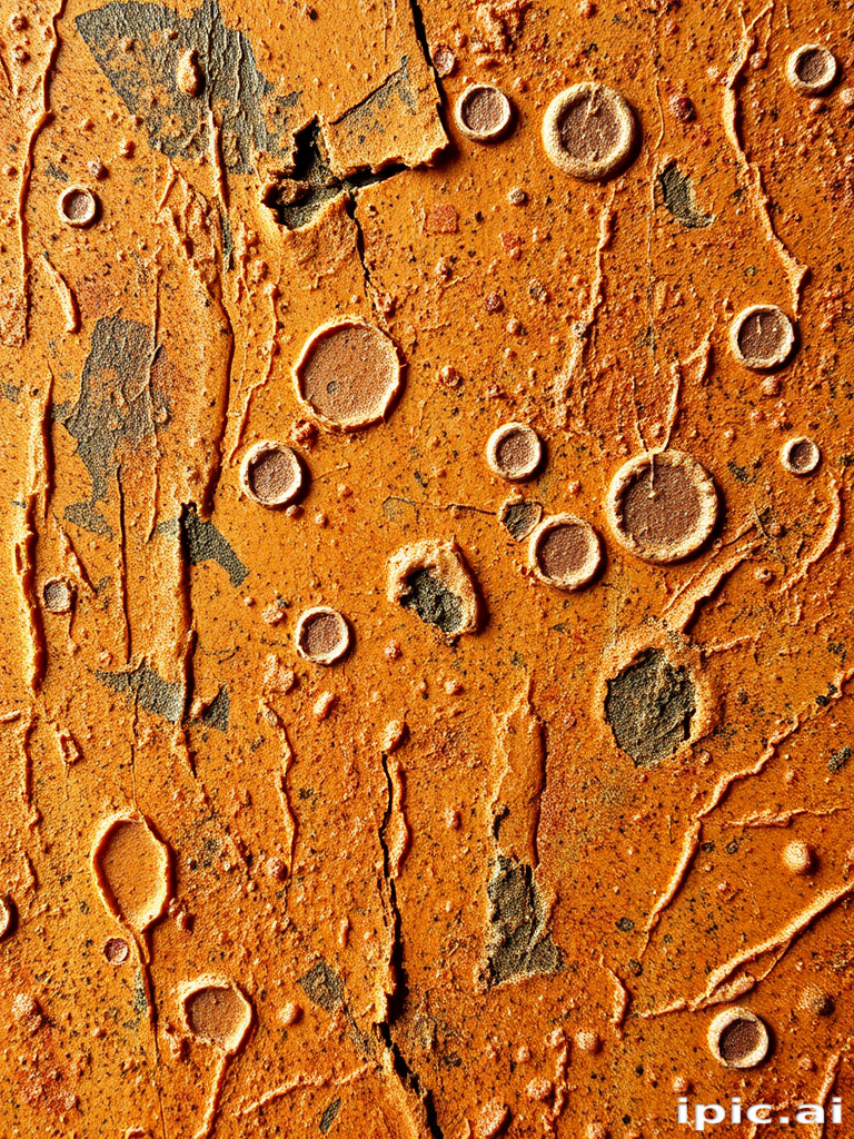 scratchy texture