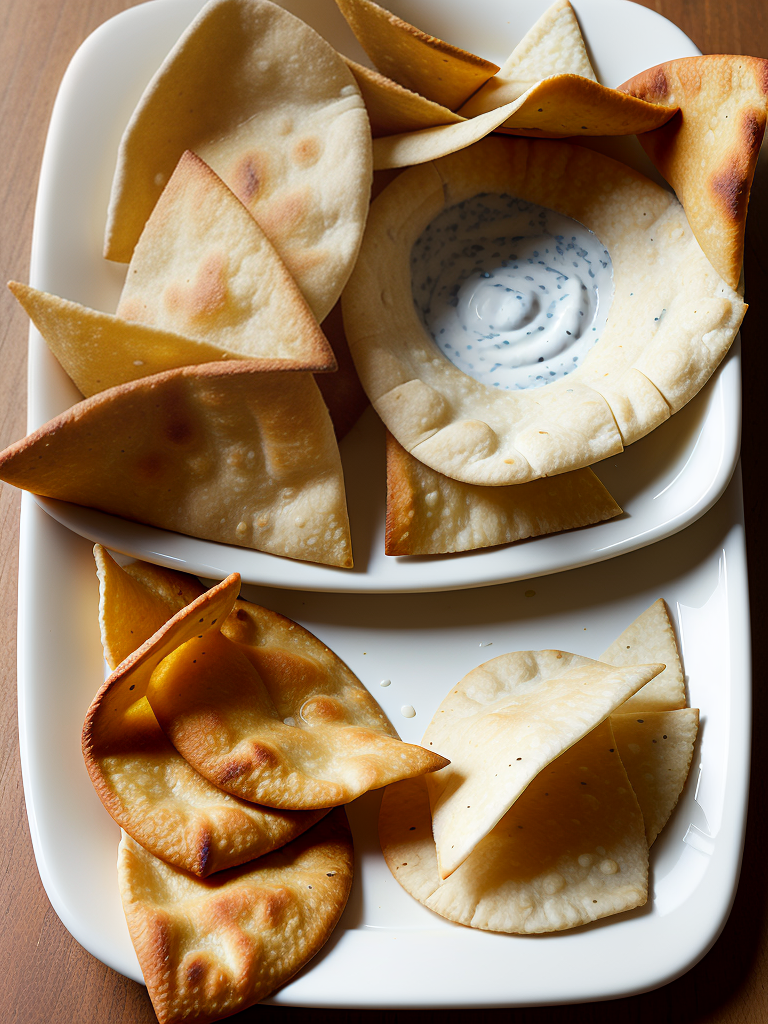 what to eat with pita chips