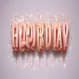 happy birthday transparent background