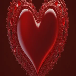 red heart
