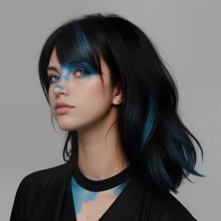 black and blue bg