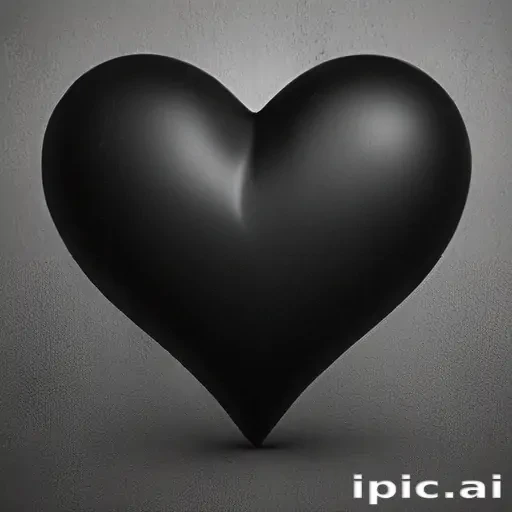 black heart image