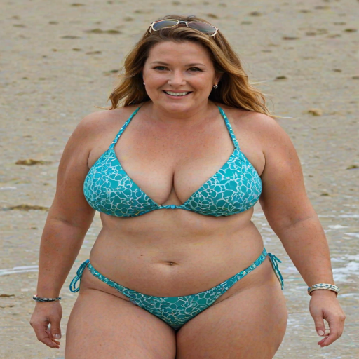 chubby milf bikini