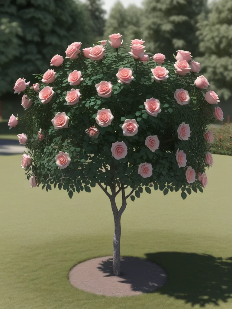 rose bush png