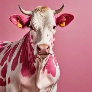 pink cow print wallpaper