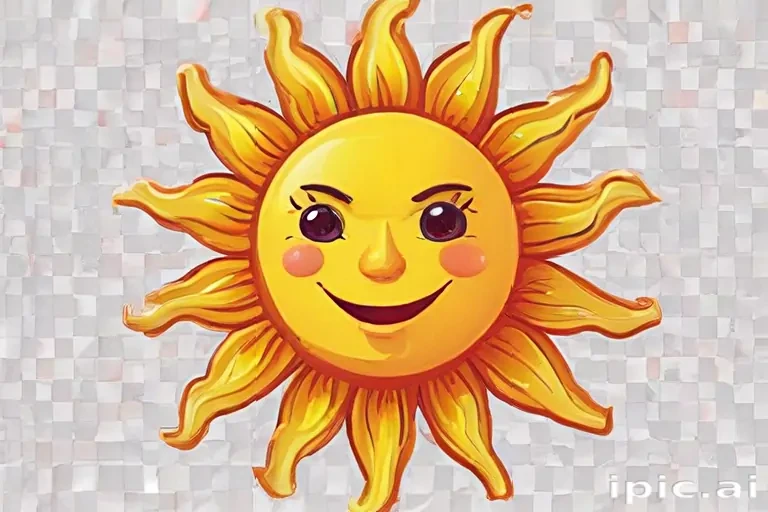 cartoon sun png