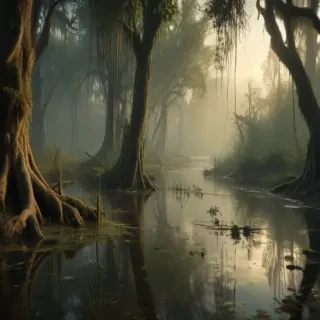 swamp background