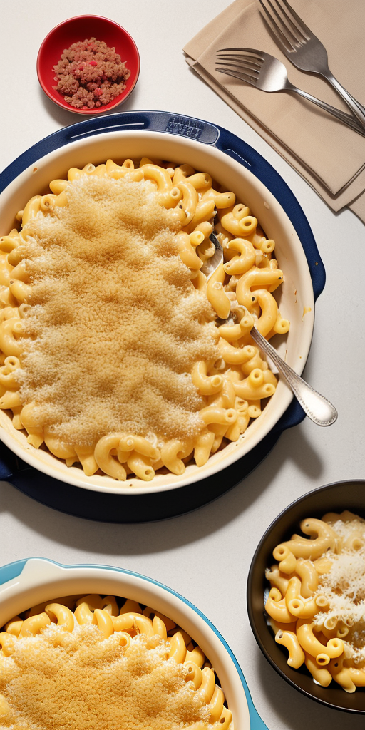 mac & cheese with ground beef
