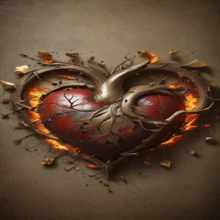 heart broke wallpaper