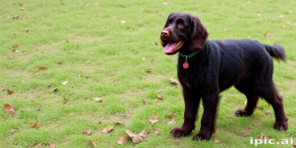 irish water spaniel