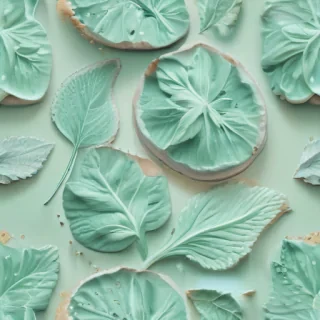 mint green bg