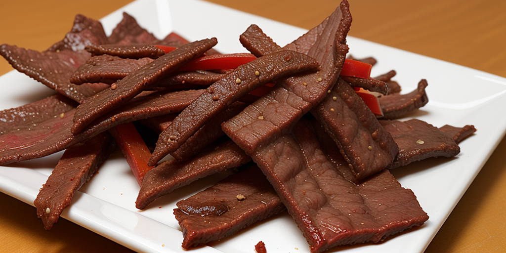 hot and spicy beef jerky