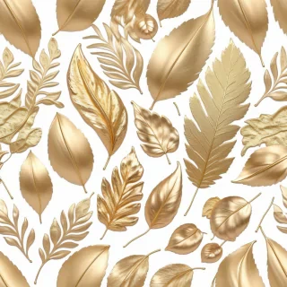 gold leaf png