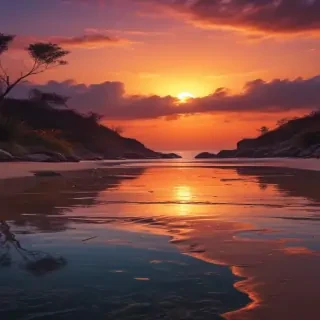 aesthetic sunset wallpapers