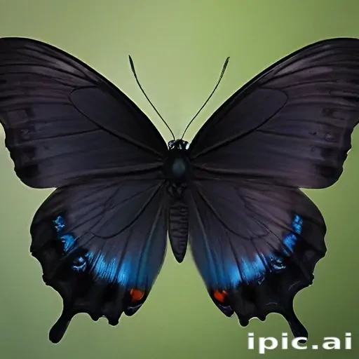 black butterfly