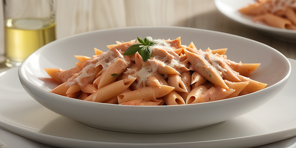 penne alla vodka with chicken recipe