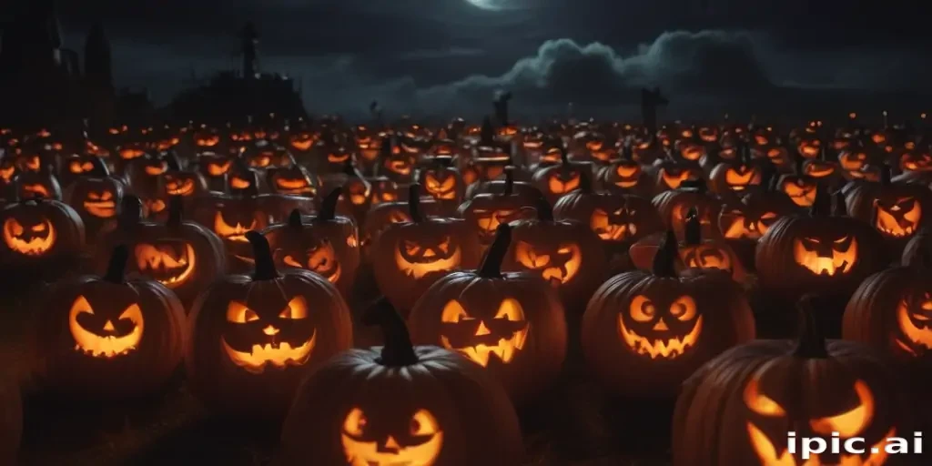 halloween pumpkin background