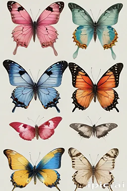 png butterflies