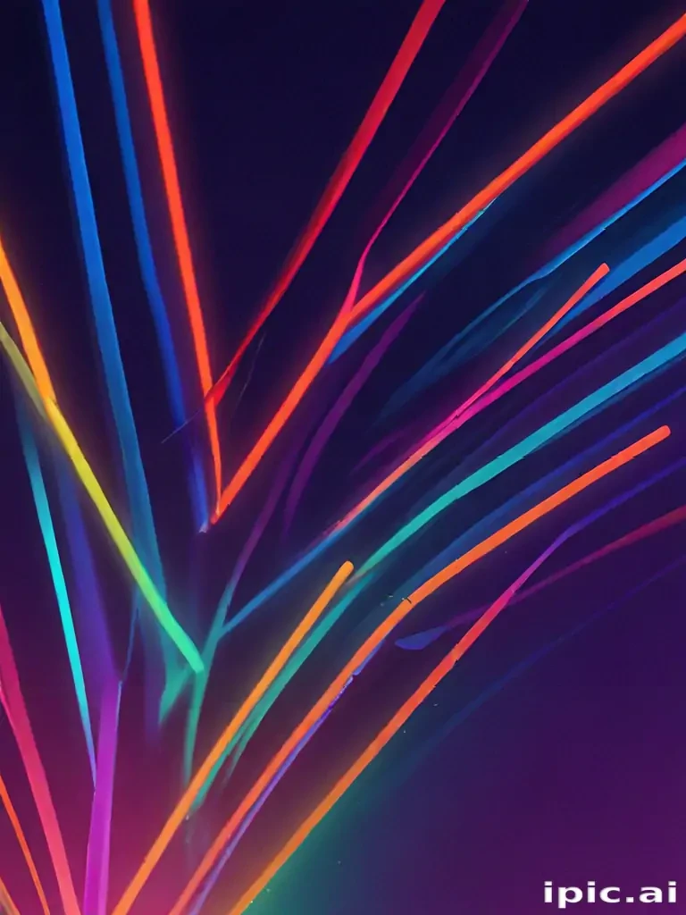 neon color background