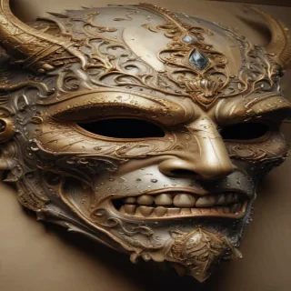 mask drawing