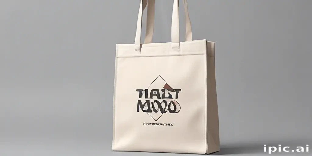 canvas bag mockup