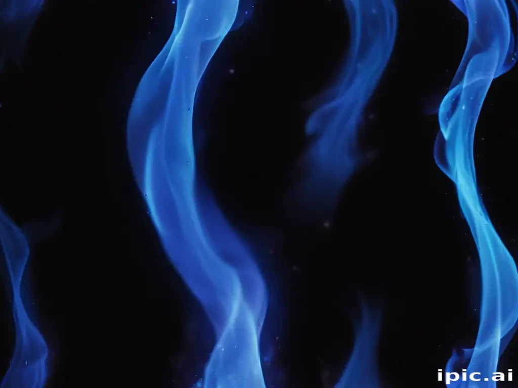 blue flame background