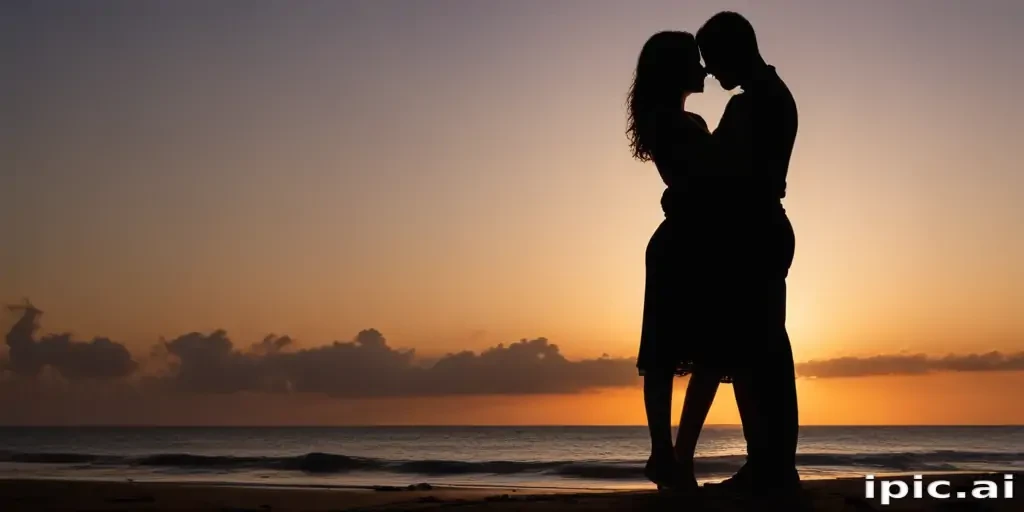 couple silhouette