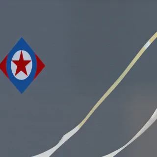 north korea flag