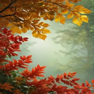 background leaves