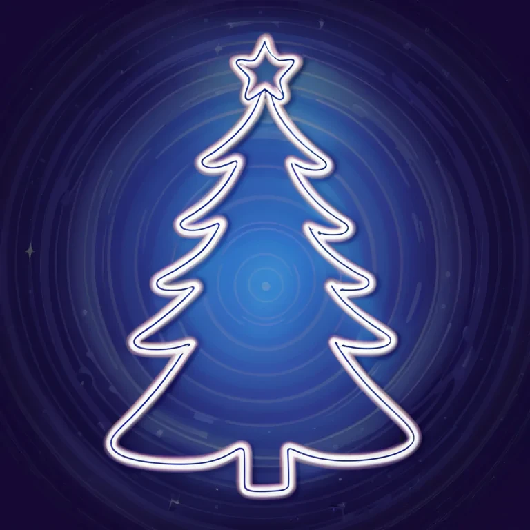 christmas outline