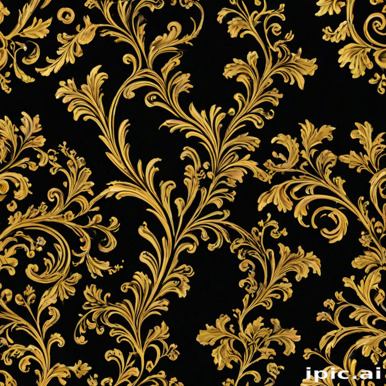 gold black background