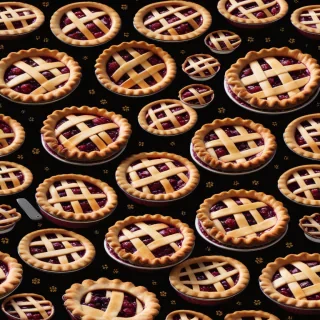pie background