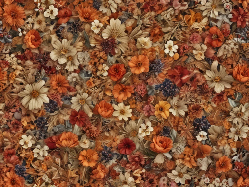 dried flowers png