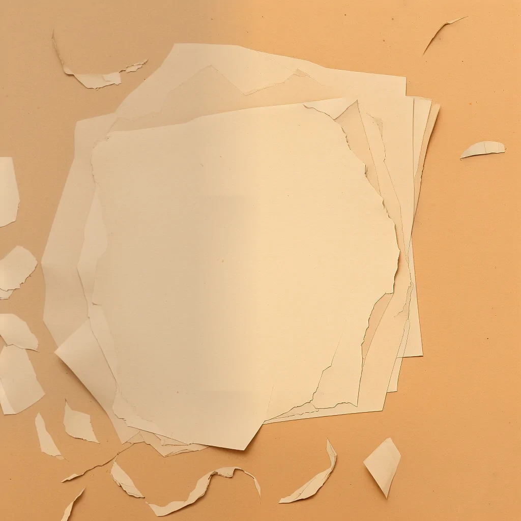 crumbled paper png